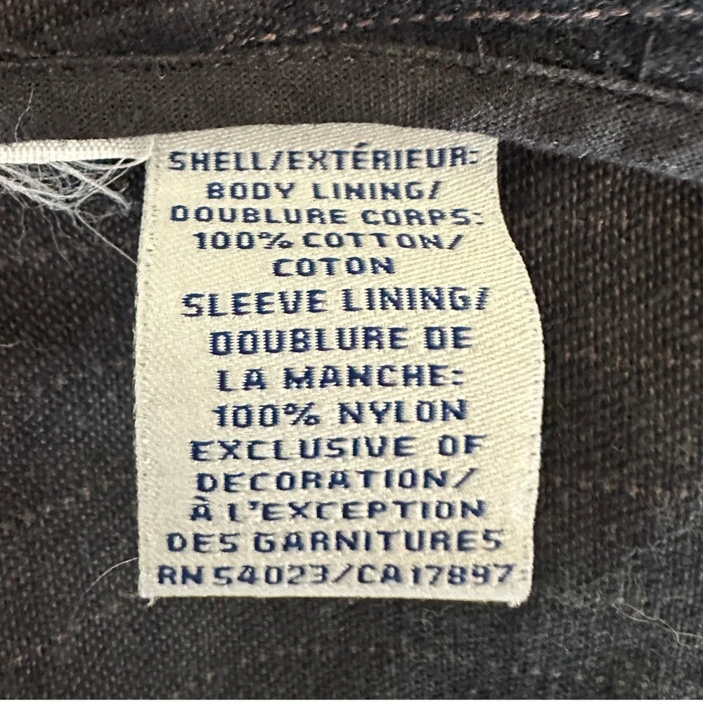 Vintage 2006 Mens Old Navy Pinstripe Workwear Blazer Chore Jacket Navy (Black) S